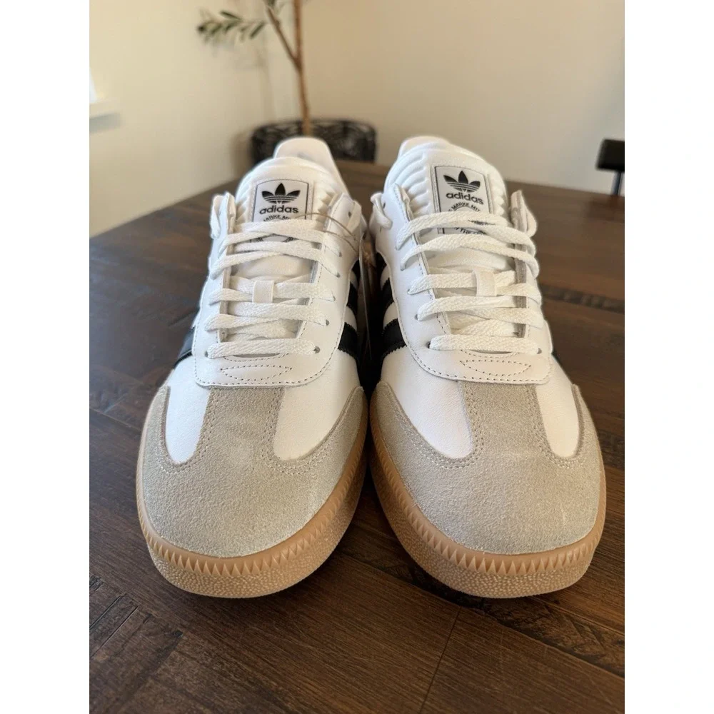 Adidas Men's Samba XLG Sneakers Cloud White Core Black Gum Size 13 NIB IE1377